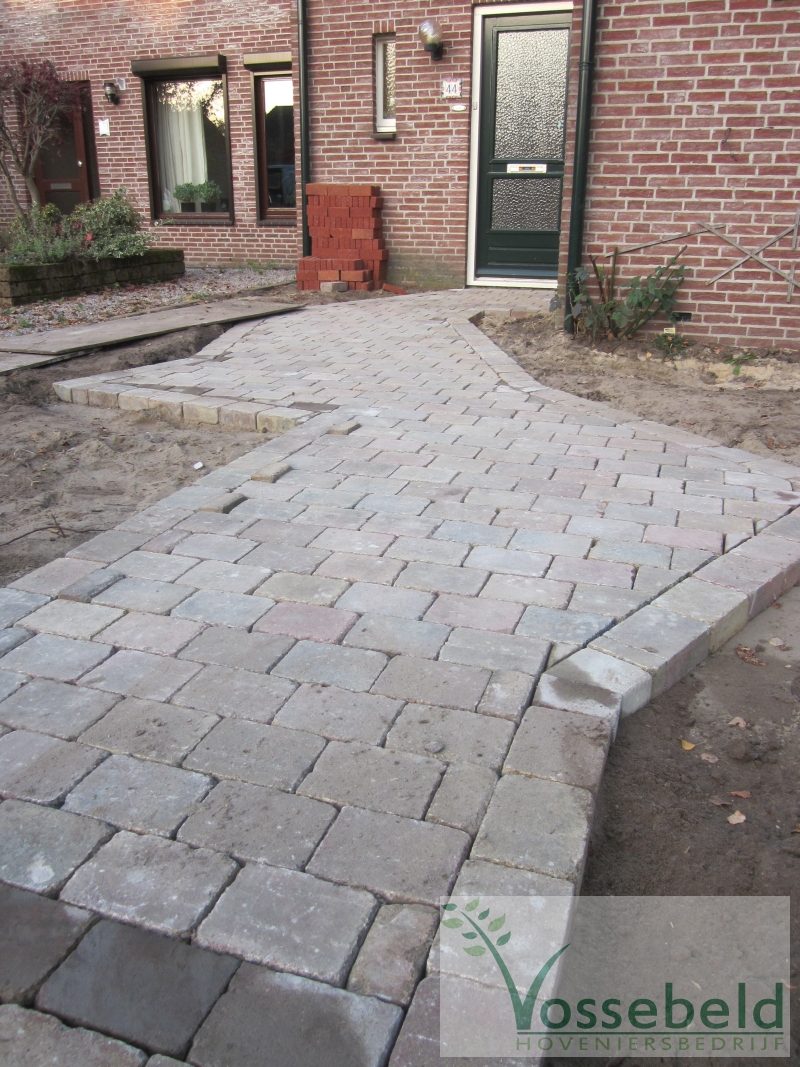 Bestrating van de oprit