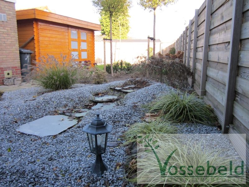 Grindpad met verlichting en berging